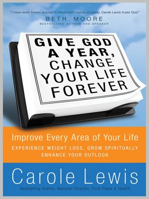 cover image of Give God a Year & Change Your Life Forever